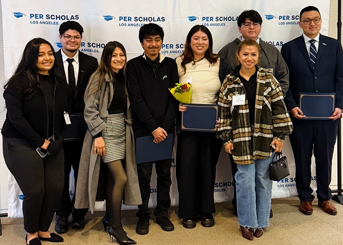 Boyle Heights Technology YouthSource Center's first cohort graduates of the Per Scholas program
